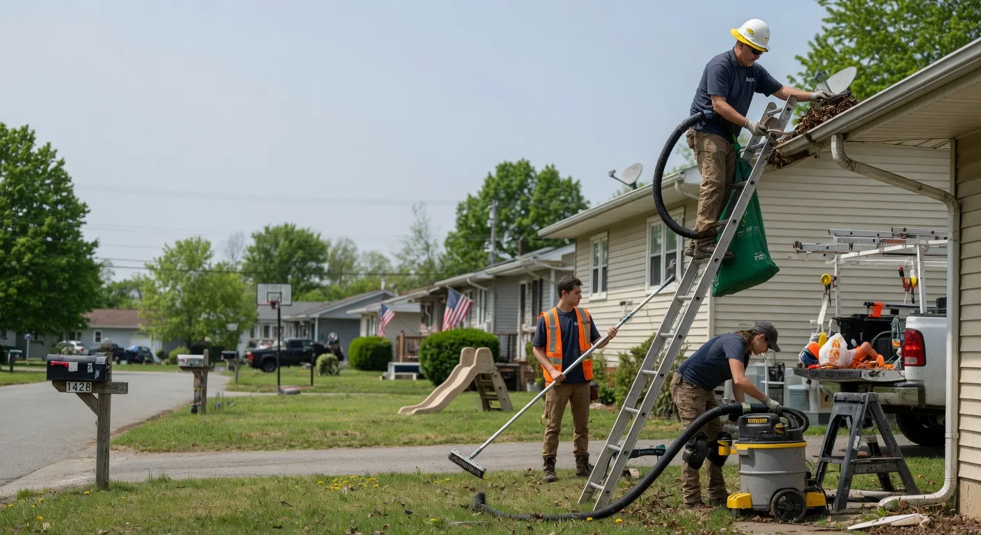 Gutter Installation in Campbellsburg, KY near me